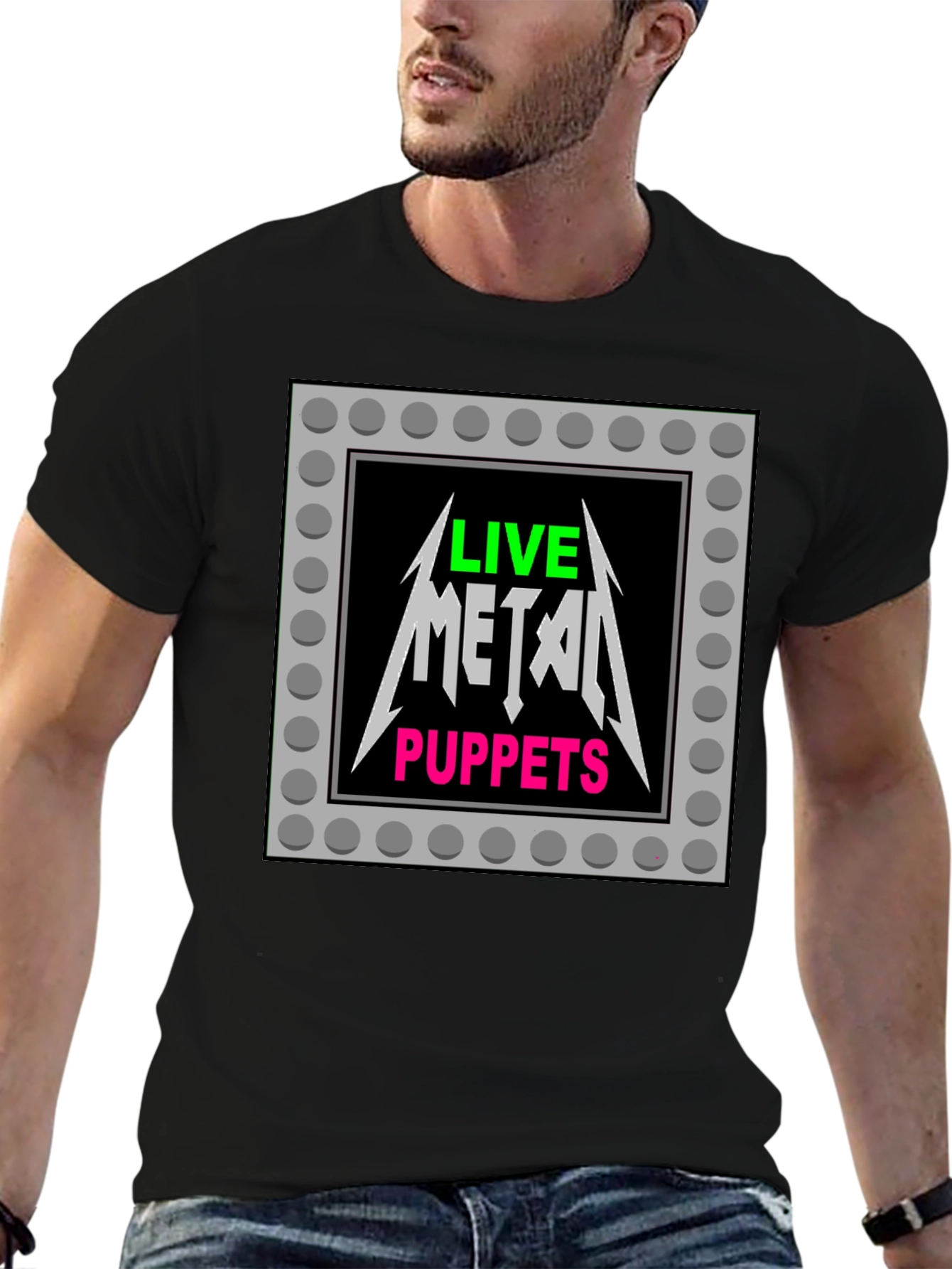 Live Metal Puppets Graphic Tee
