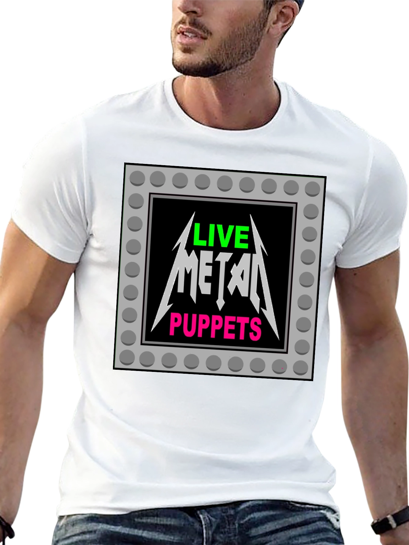 Live Metal Puppets Graphic Tee