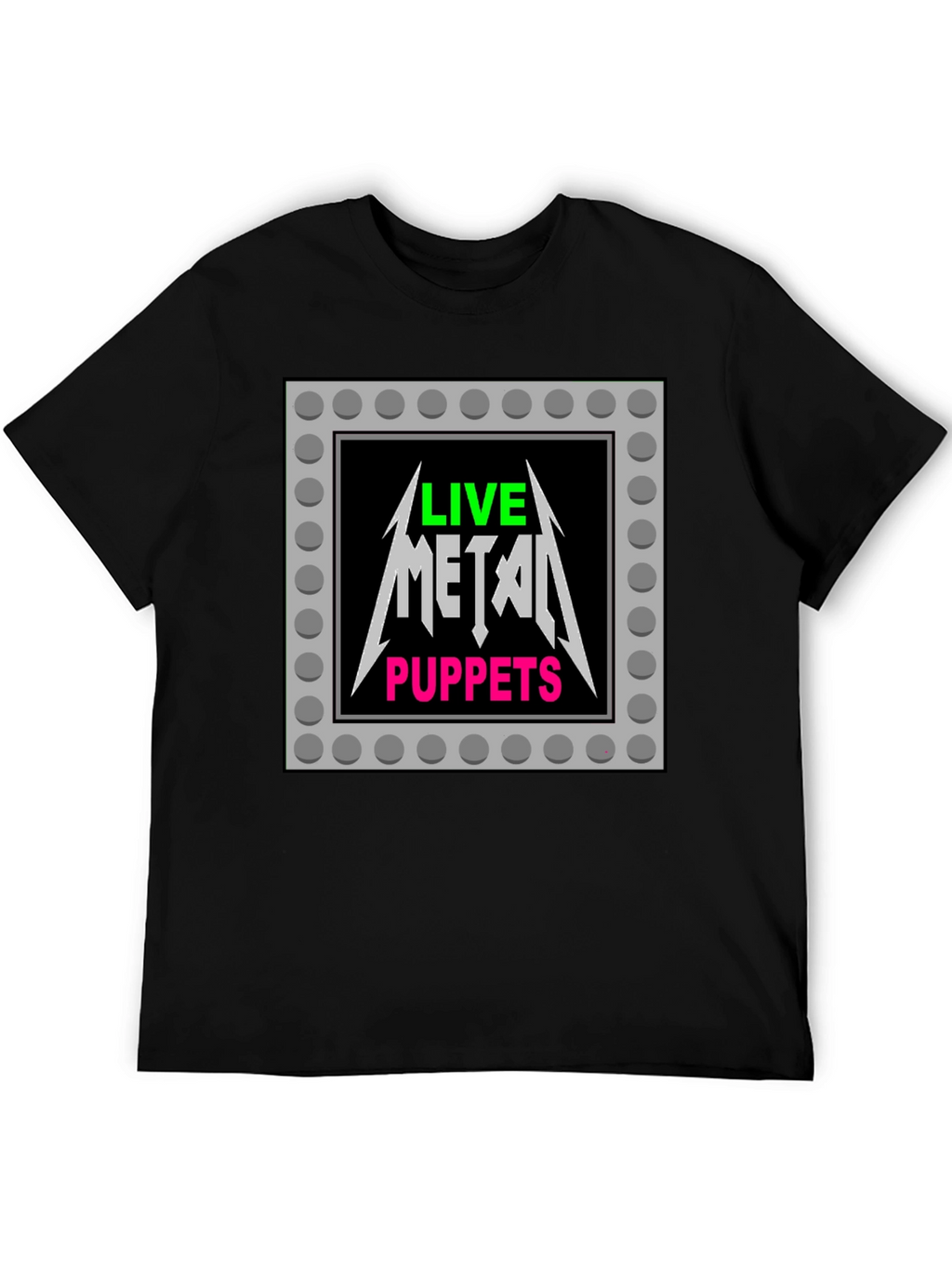 Live Metal Puppets Graphic Tee