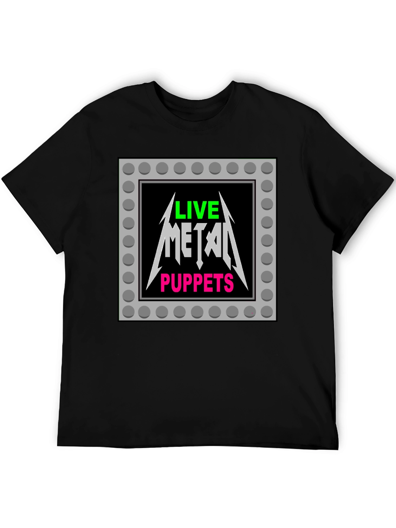Live Metal Puppets Graphic Tee
