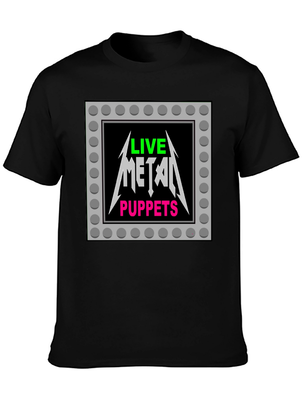 Live Metal Puppets Graphic Tee