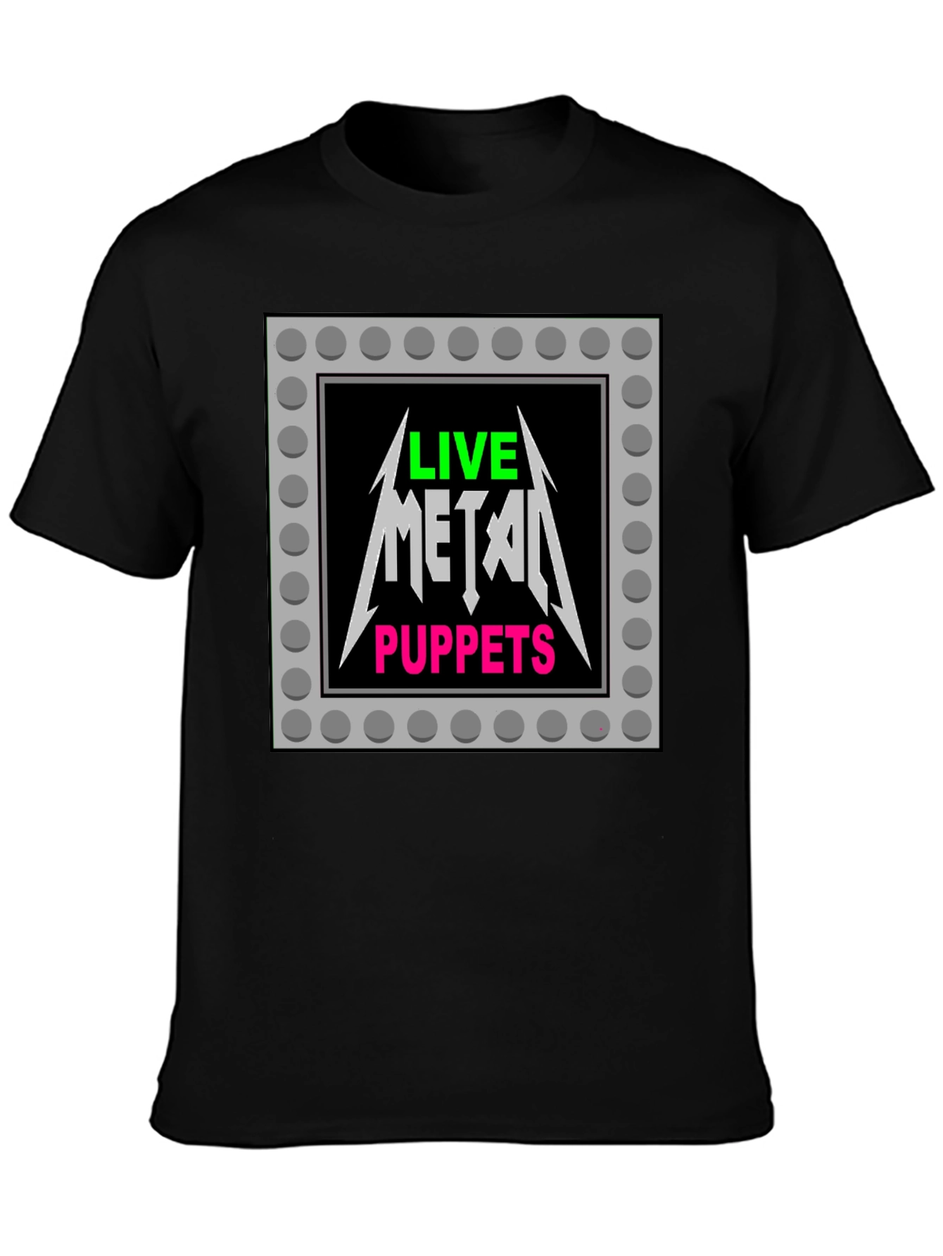 Live Metal Puppets Graphic Tee