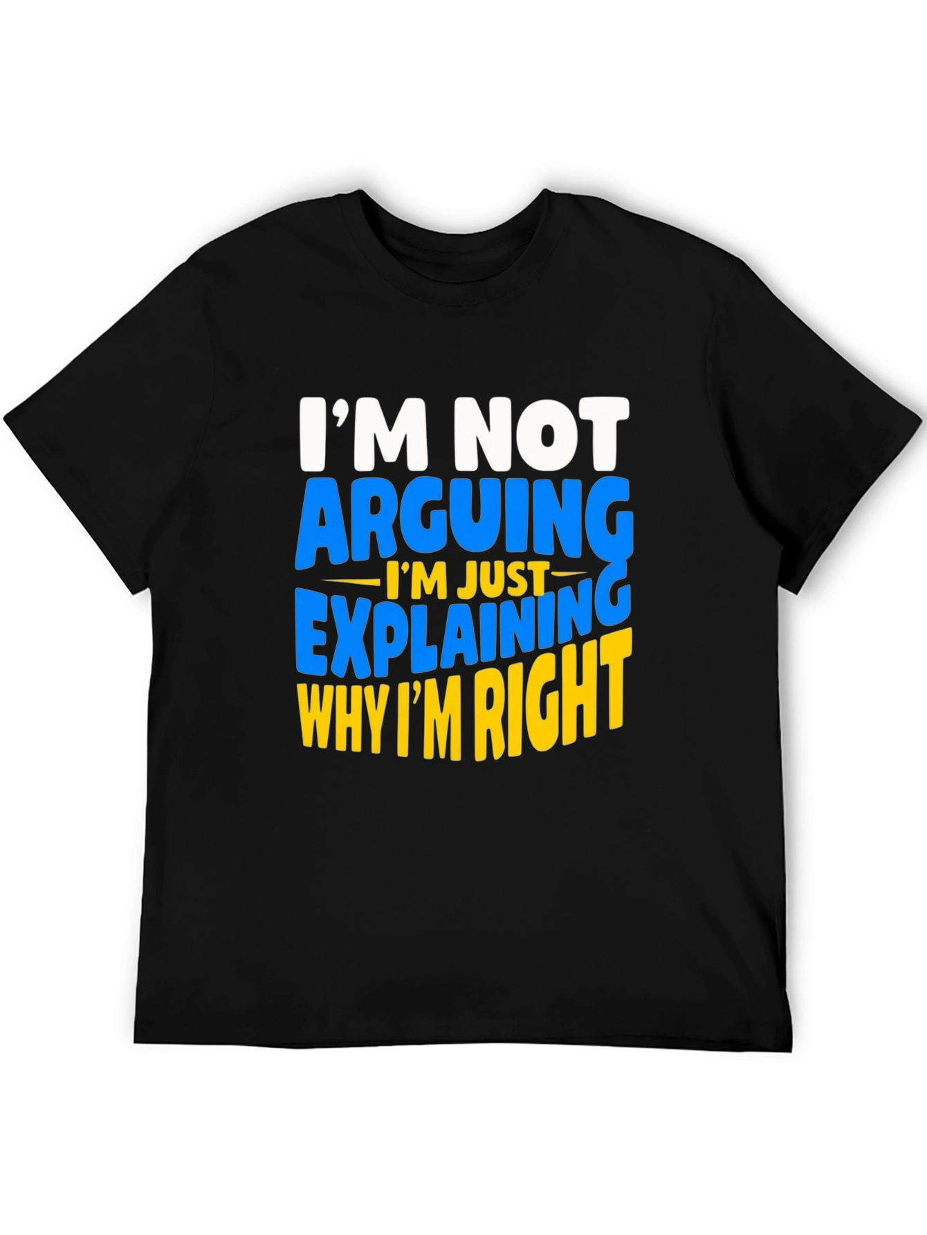 Funny Argument Explaining T-Shirt