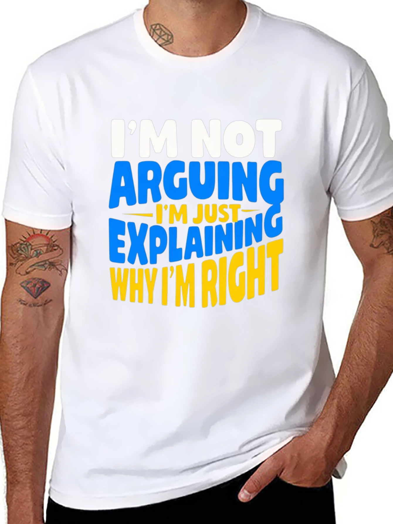 Funny Argument Explaining T-Shirt