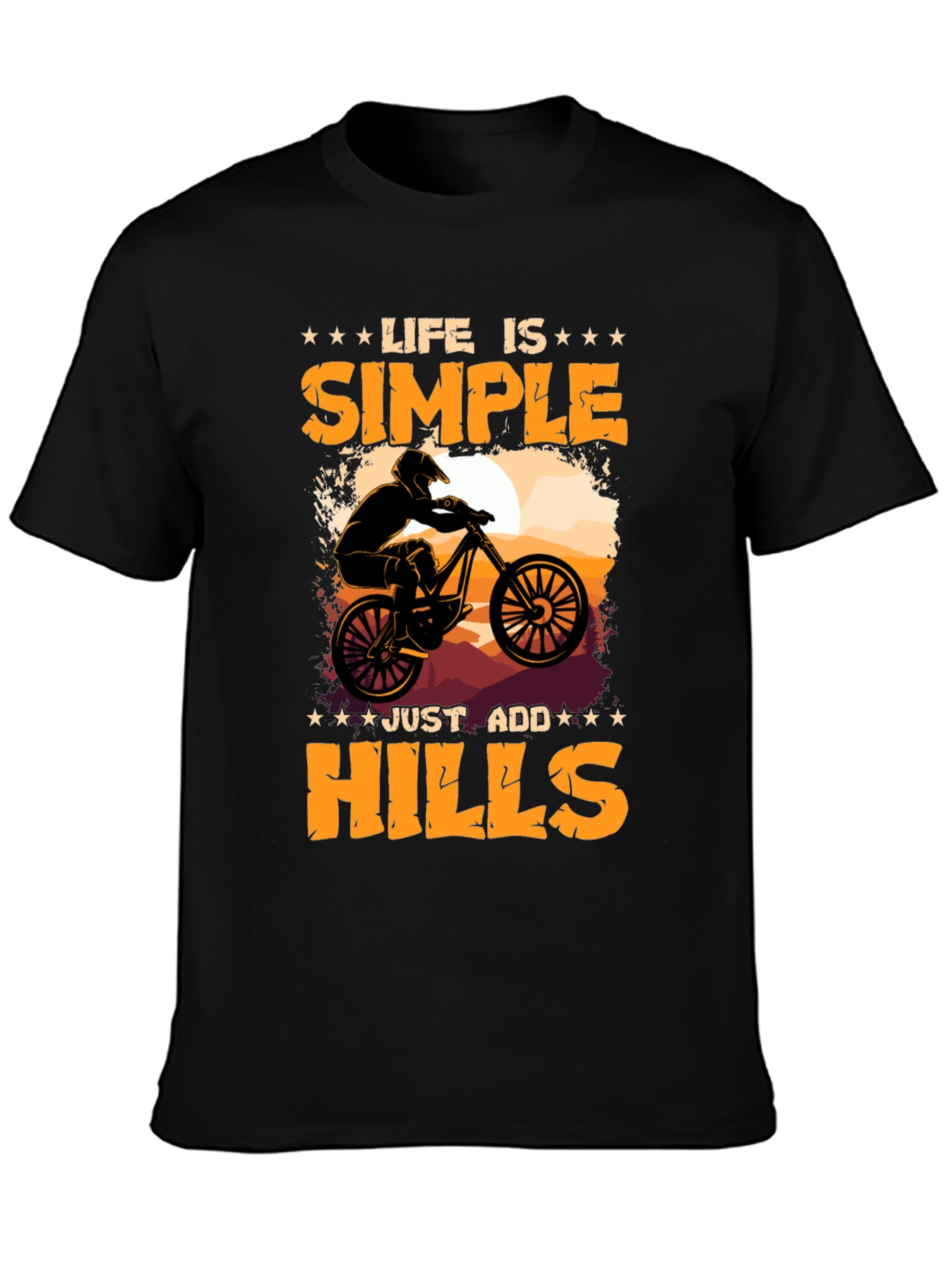 Life is Simple Add Hills T-Shirt