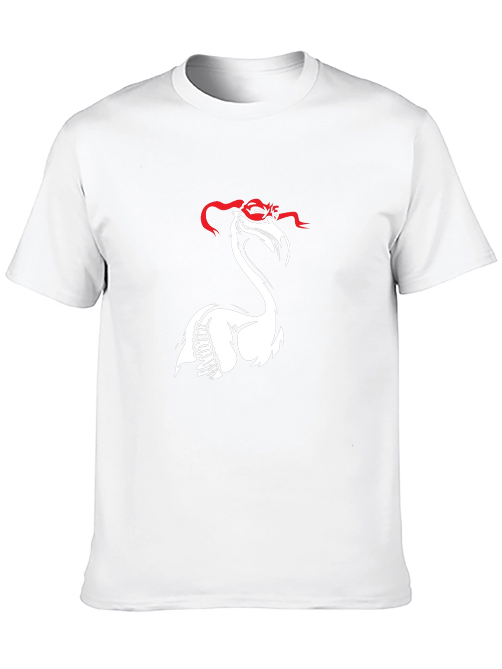 Flamingo Ninja T-Shirt - Black Cotton Tee