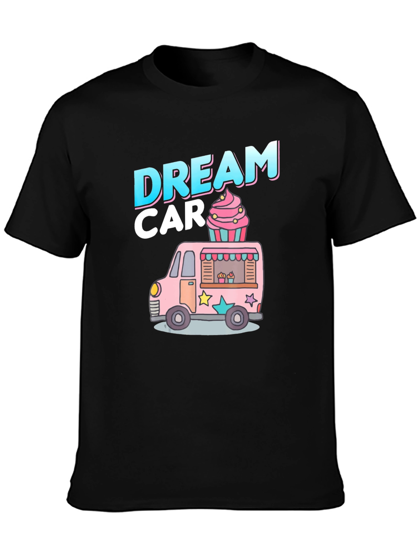 Dream Car Cupcake T-Shirt - Food Truck Tee