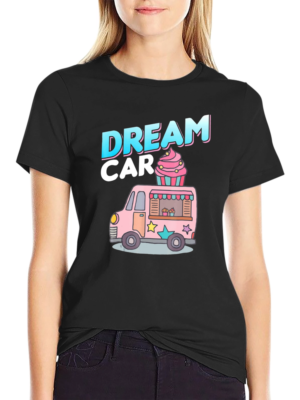 Dream Car Cupcake T-Shirt - Food Truck Tee