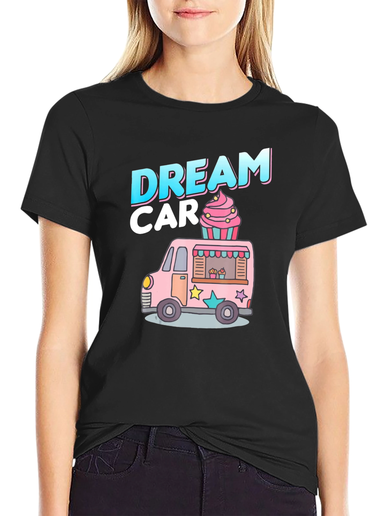Dream Car Cupcake T-Shirt - Food Truck Tee