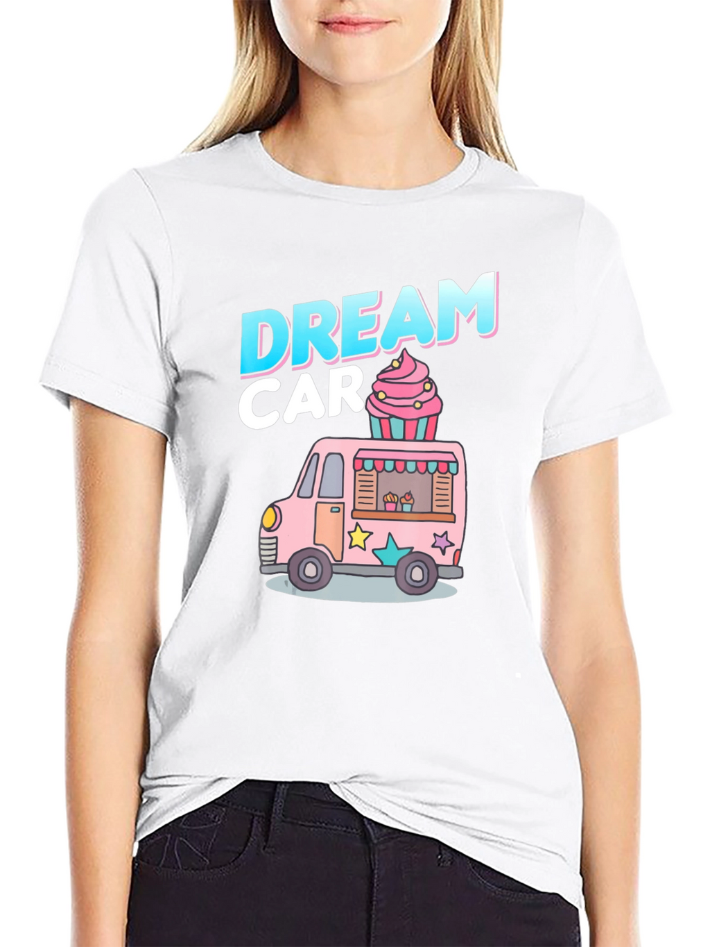 Dream Car Cupcake T-Shirt - Food Truck Tee