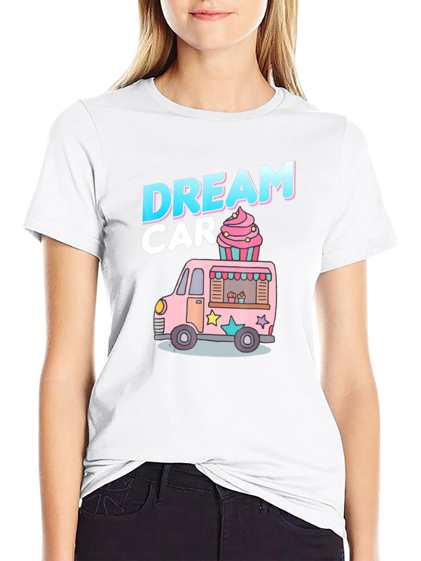 Dream Car Cupcake T-Shirt - Food Truck Tee