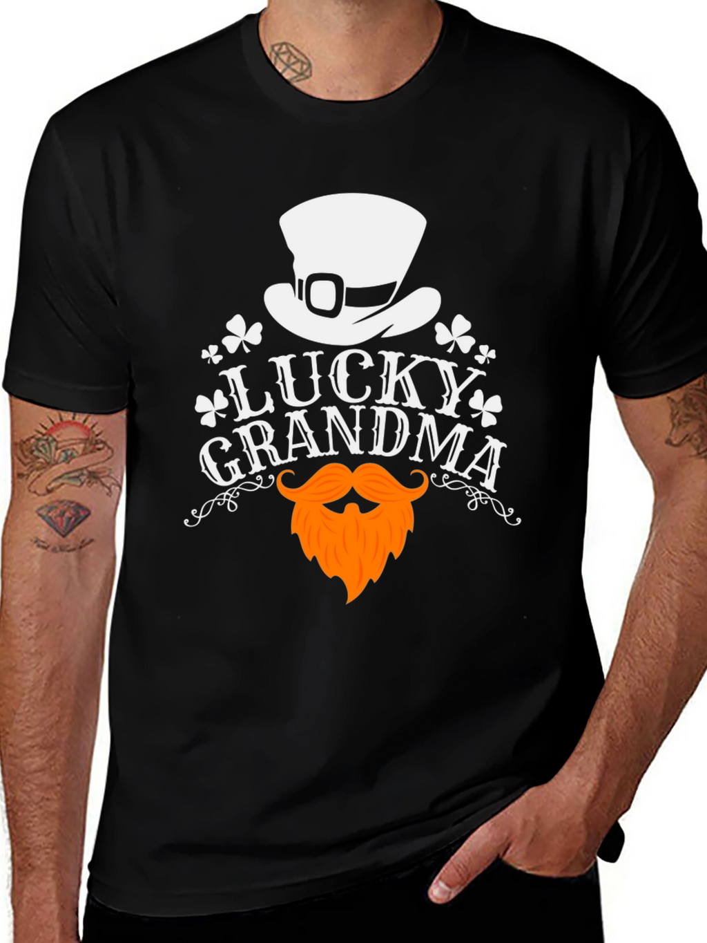Lucky Grandma St. Patricks Day T-Shirt