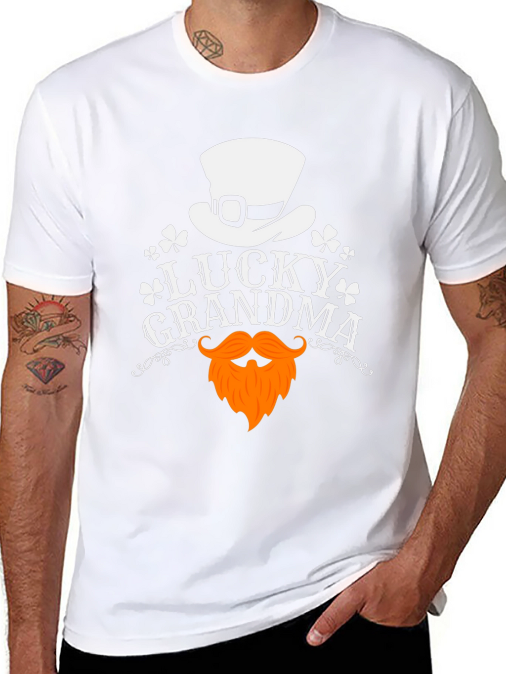 Lucky Grandma St. Patricks Day T-Shirt