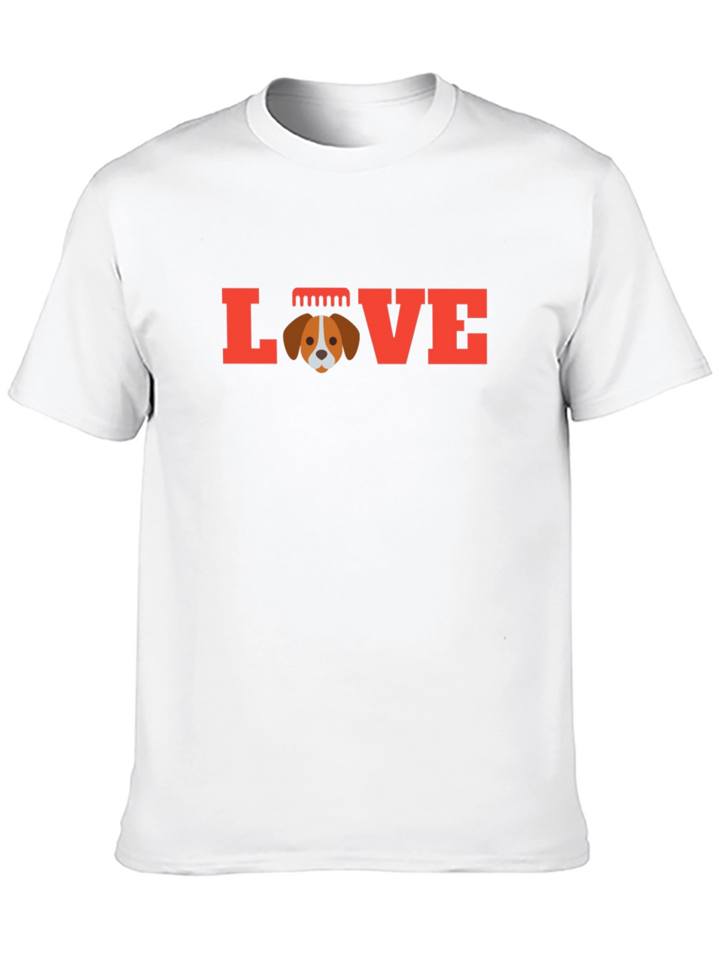 Love Dog T-Shirt - Cute Puppy Graphic Tee