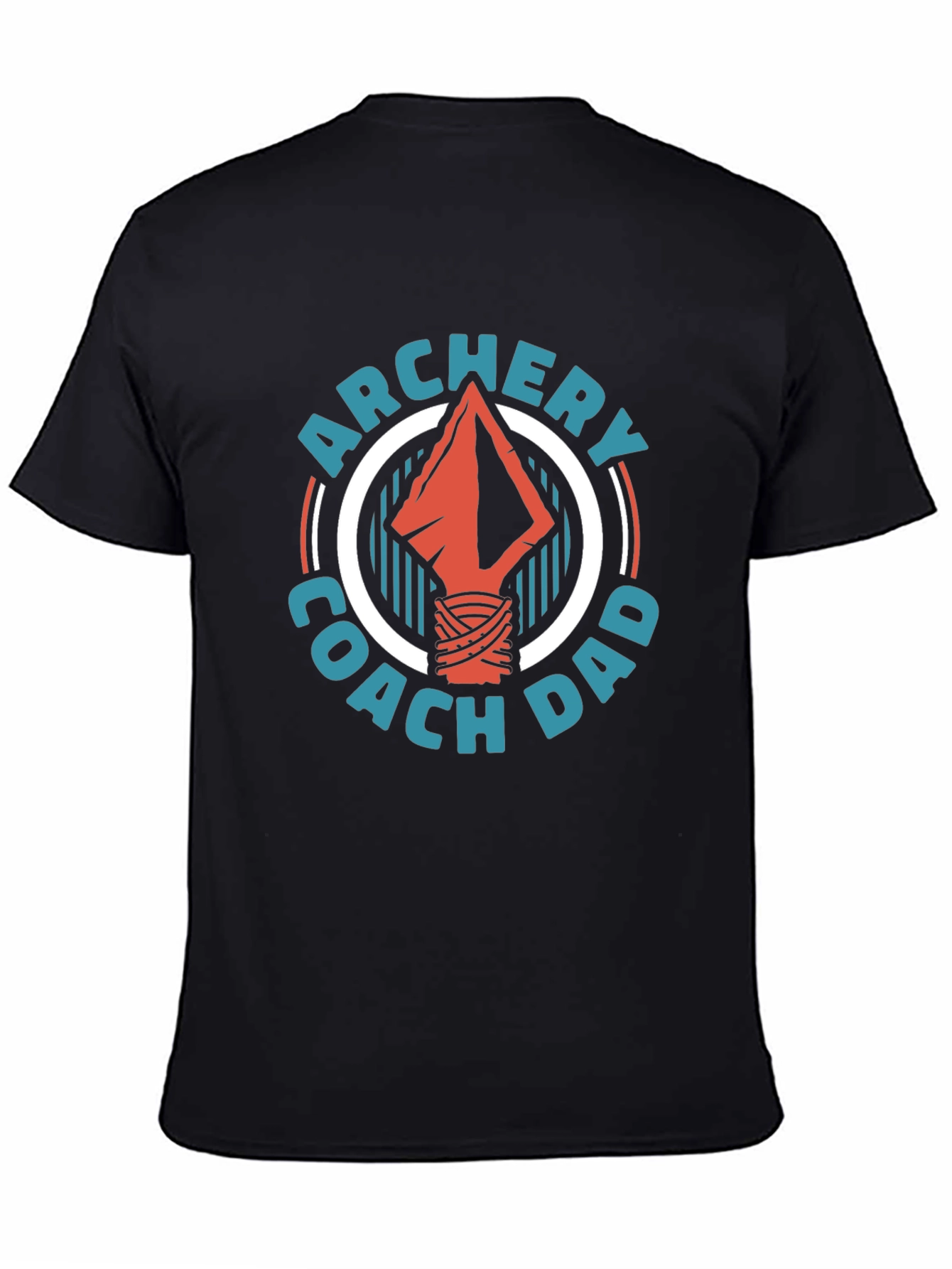 Archery Coach Dad T-Shirt - Fathers Day Gift