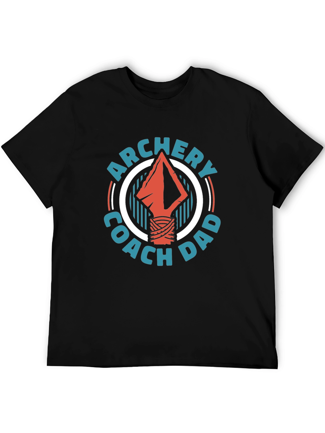 Archery Coach Dad T-Shirt - Fathers Day Gift