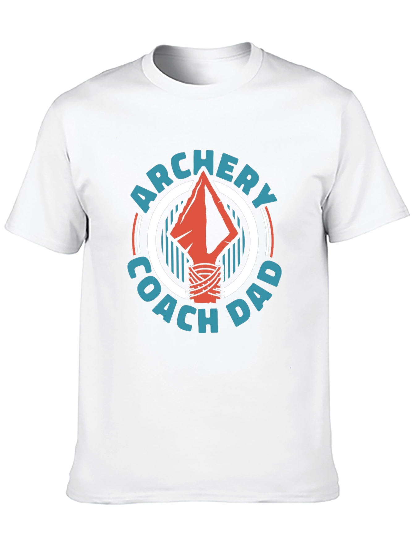 Archery Coach Dad T-Shirt - Fathers Day Gift