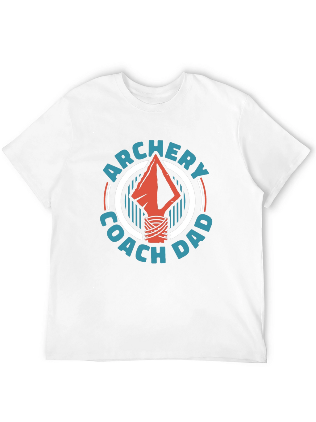 Archery Coach Dad T-Shirt - Fathers Day Gift