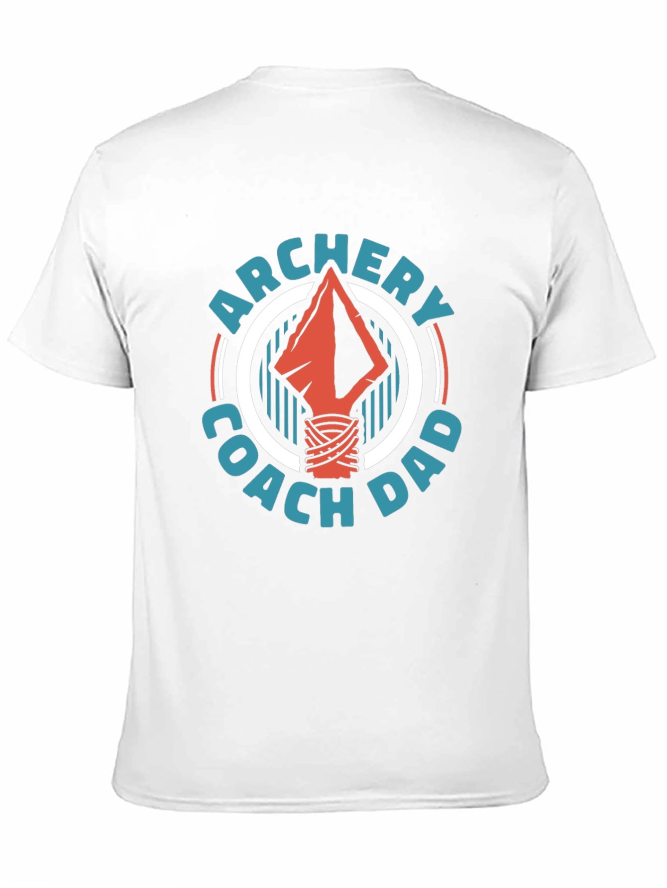 Archery Coach Dad T-Shirt - Fathers Day Gift