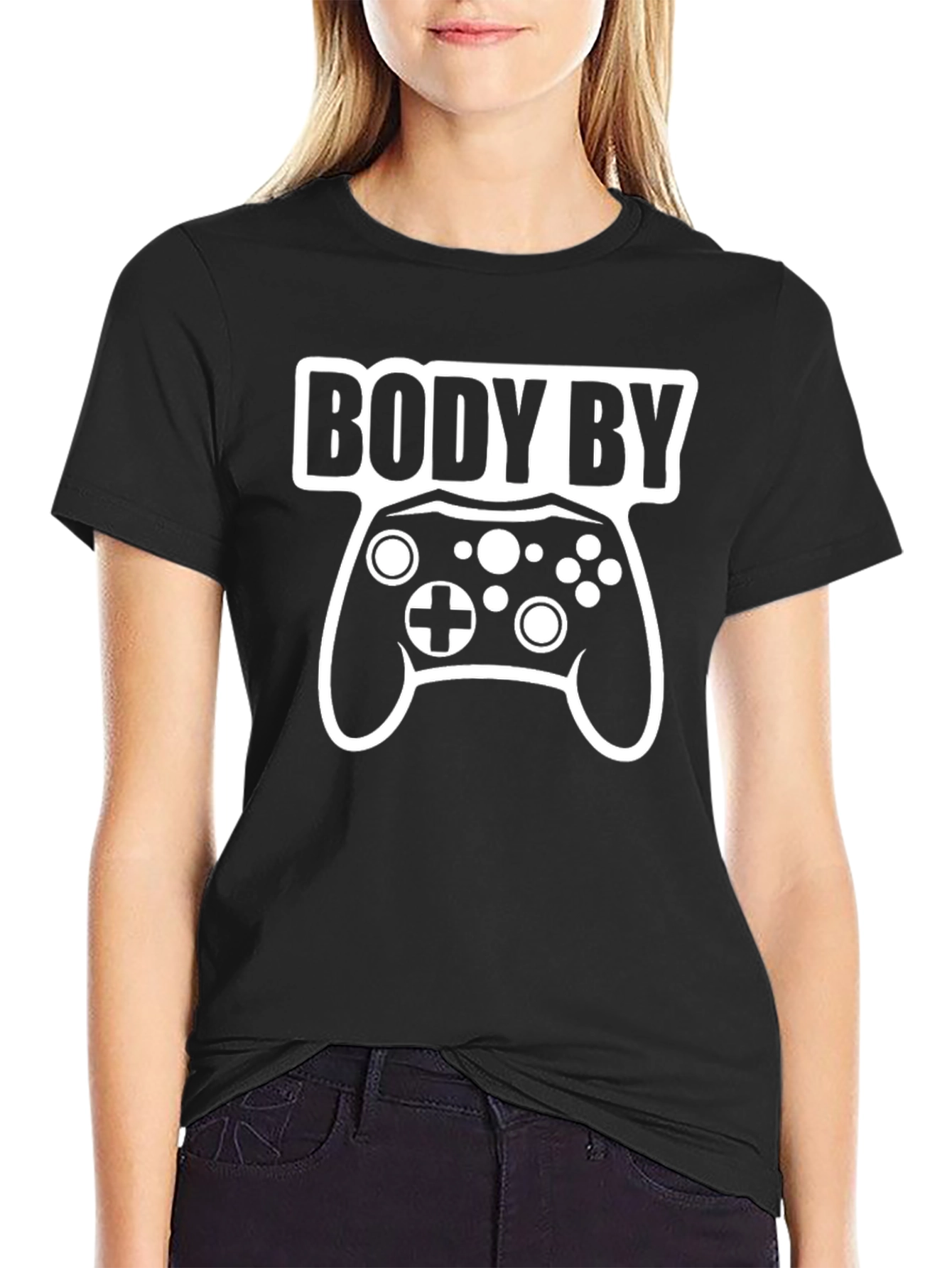 Body By Gaming T-Shirt - Gamer Style!