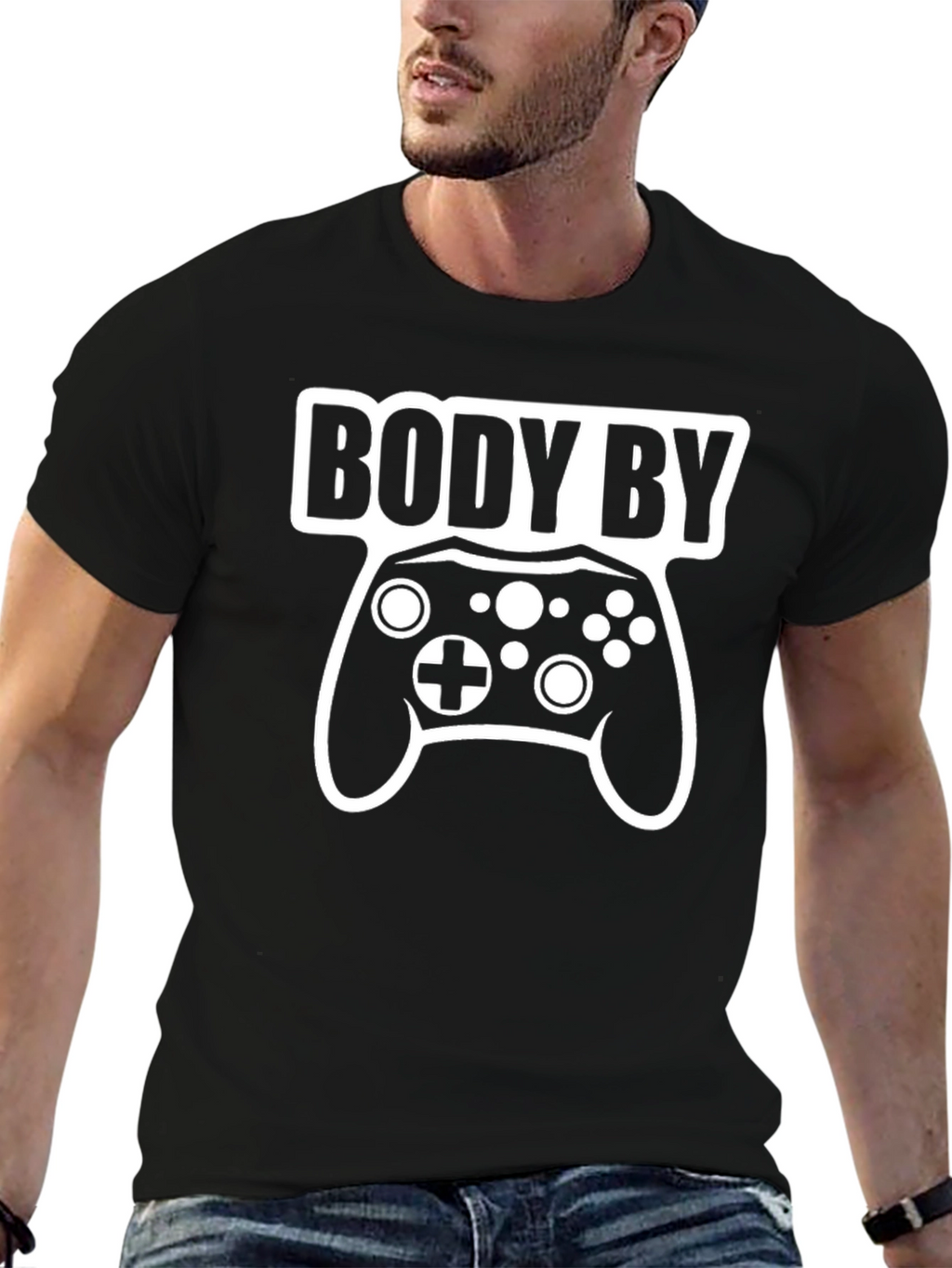 Body By Gaming T-Shirt - Gamer Style!