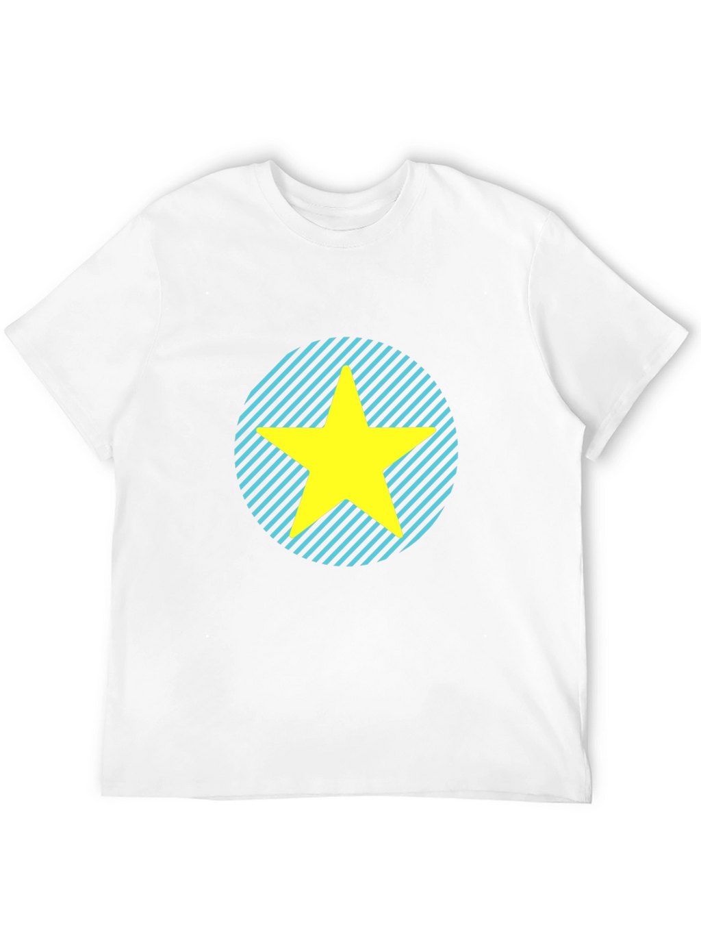 Star Graphic Tee - Casual Black T-Shirt