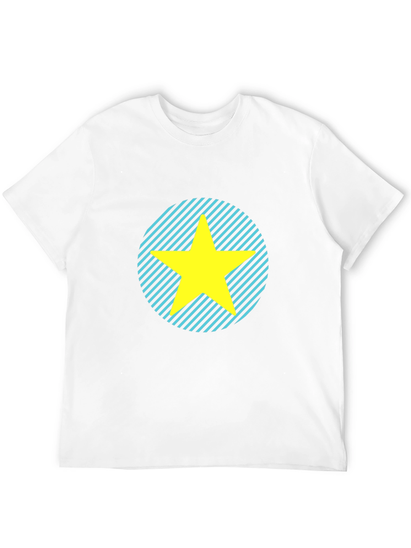 Star Graphic Tee - Casual Black T-Shirt