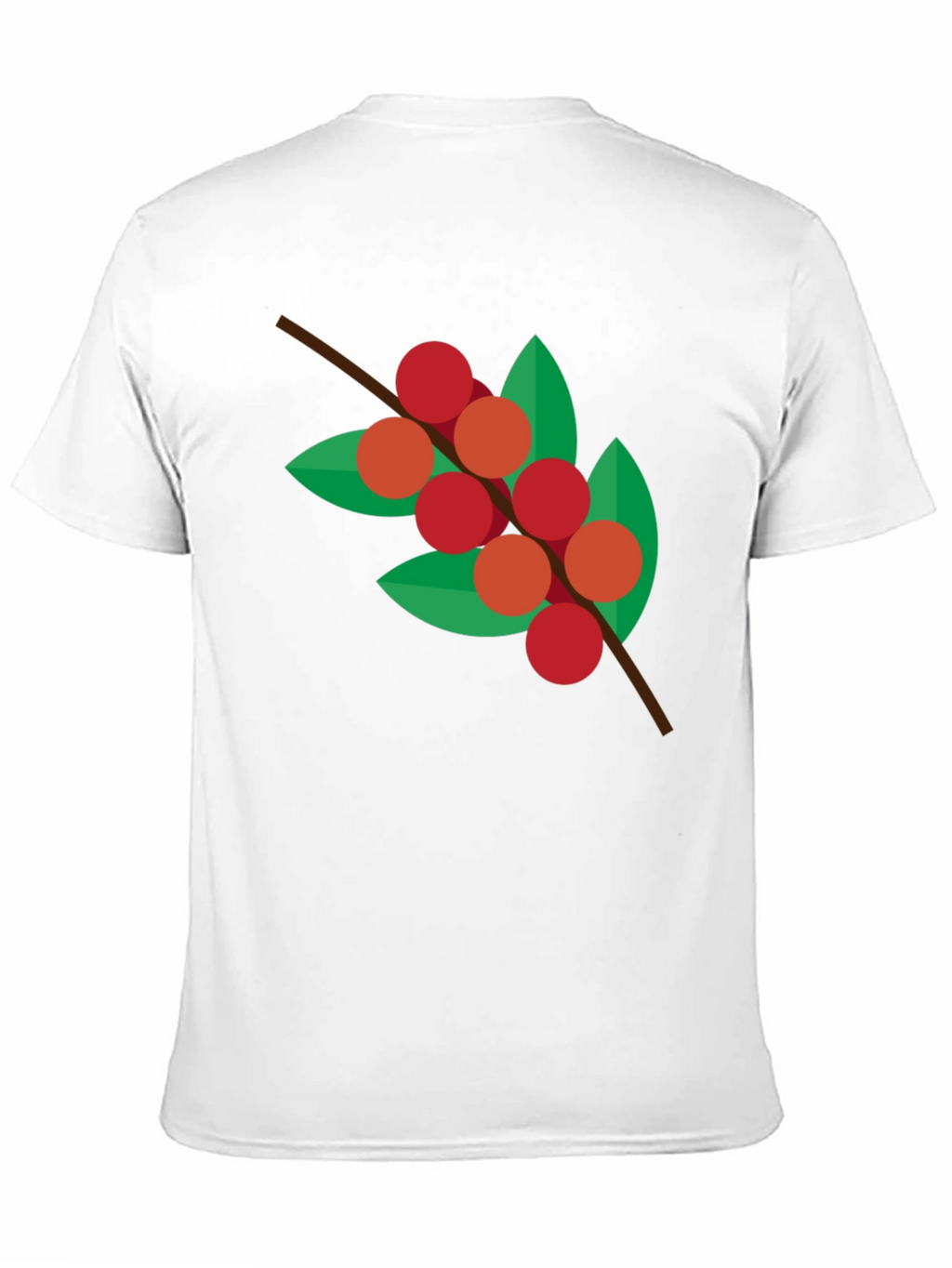 Geometric Coffee Cherry T-Shirt