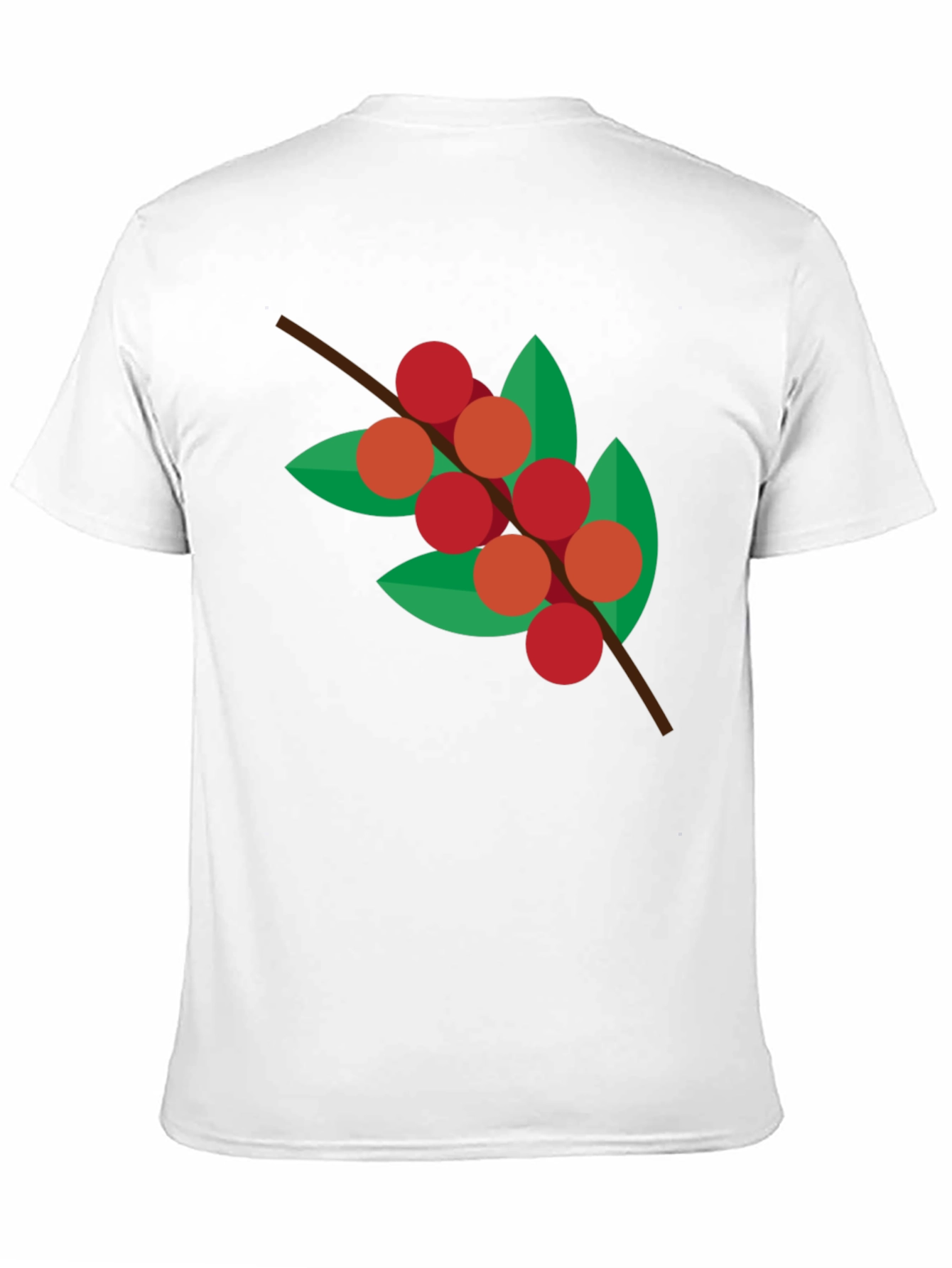 Geometric Coffee Cherry T-Shirt