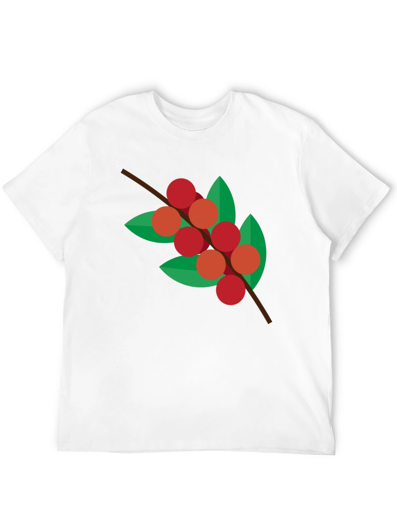 Geometric Coffee Cherry T-Shirt