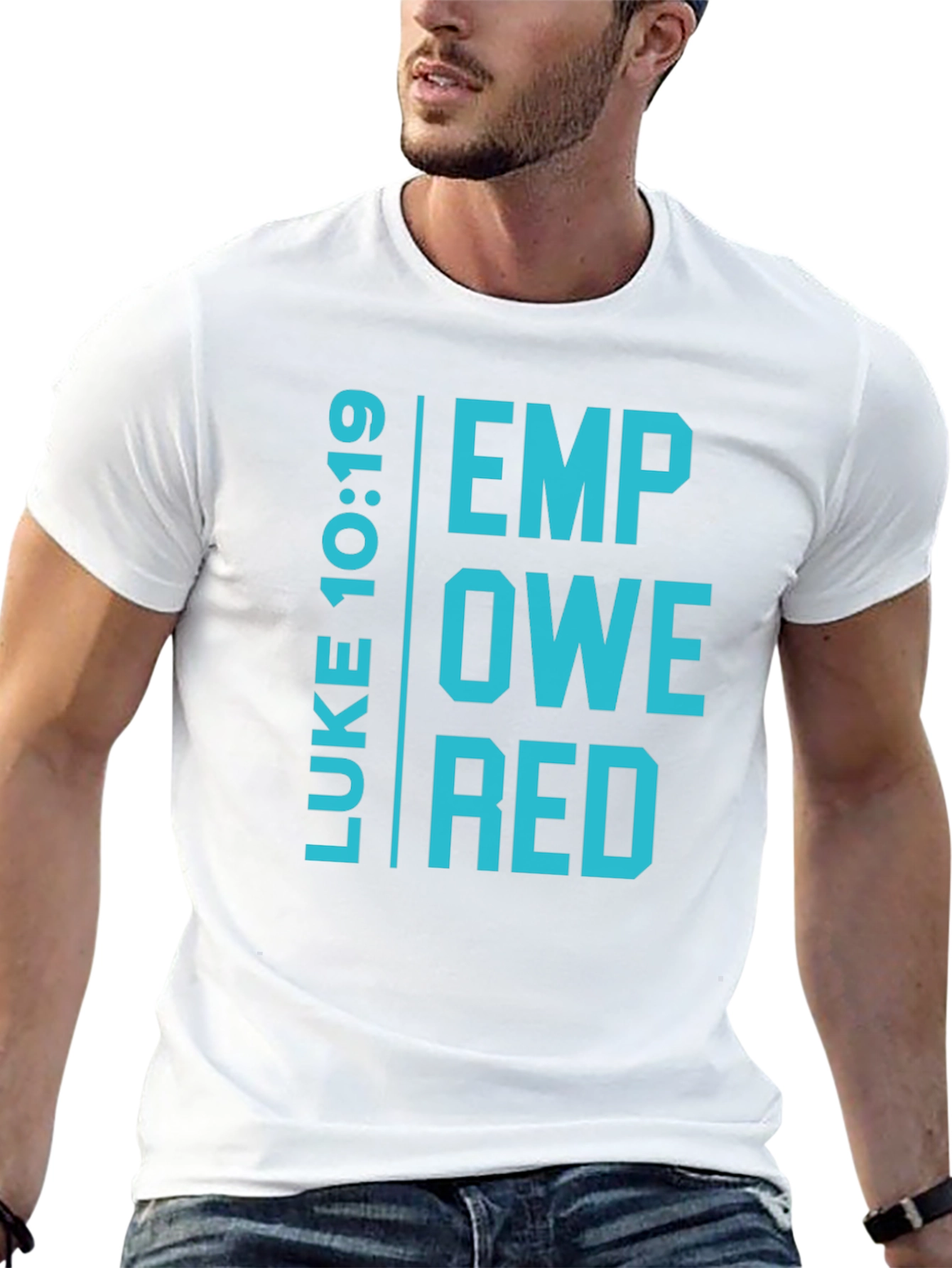 Empowered Luke 10:19 Graphic T-Shirt