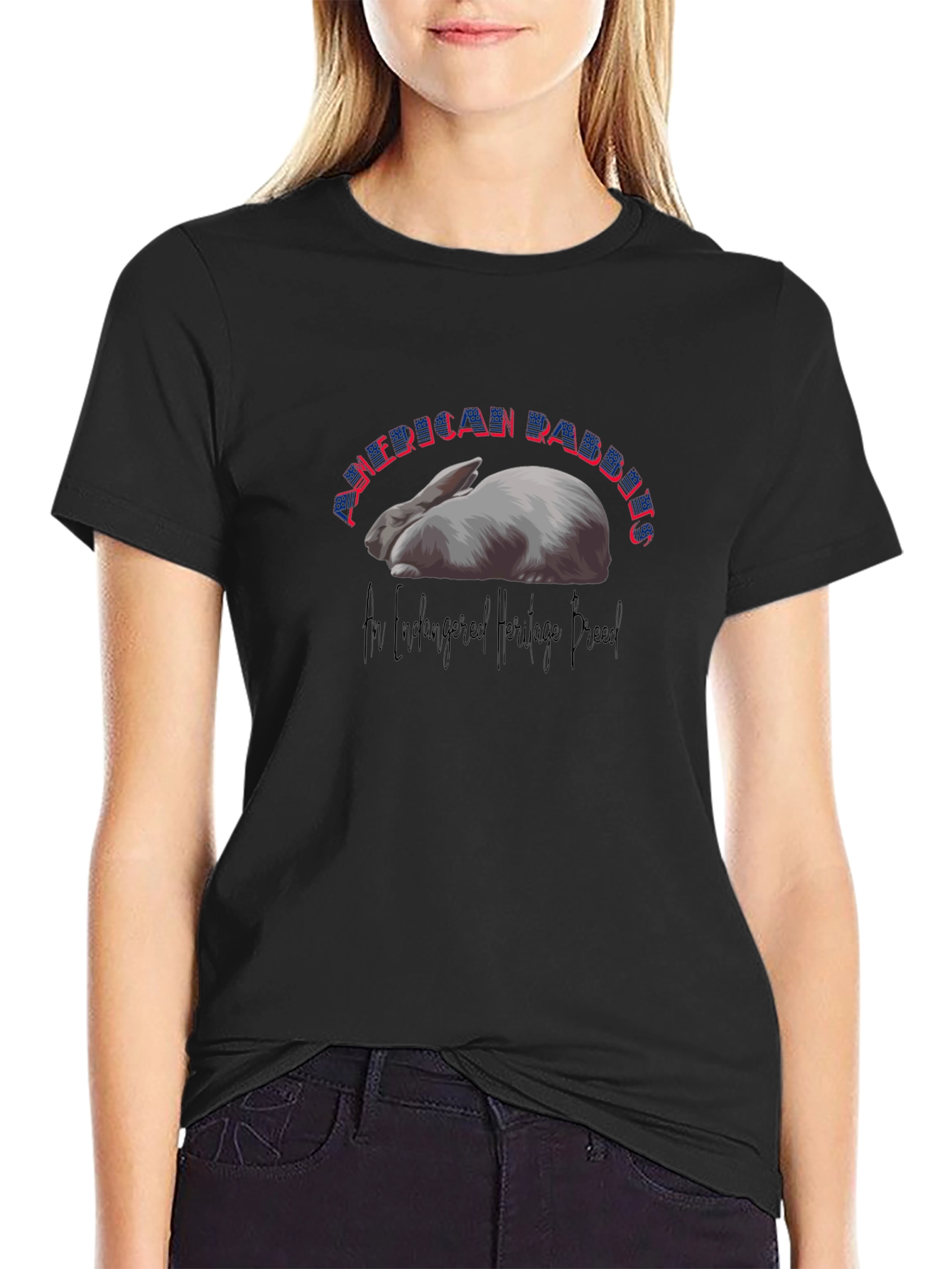 American Rabbit Endangered Heritage Breed T-Shirt