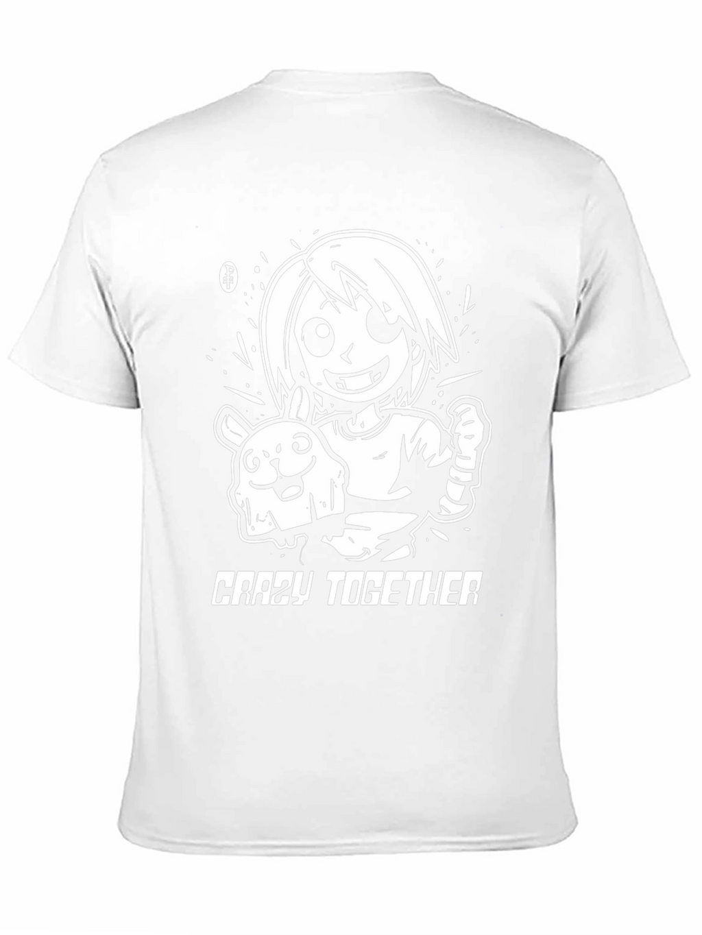 Crazy Together Black Graphic Tee