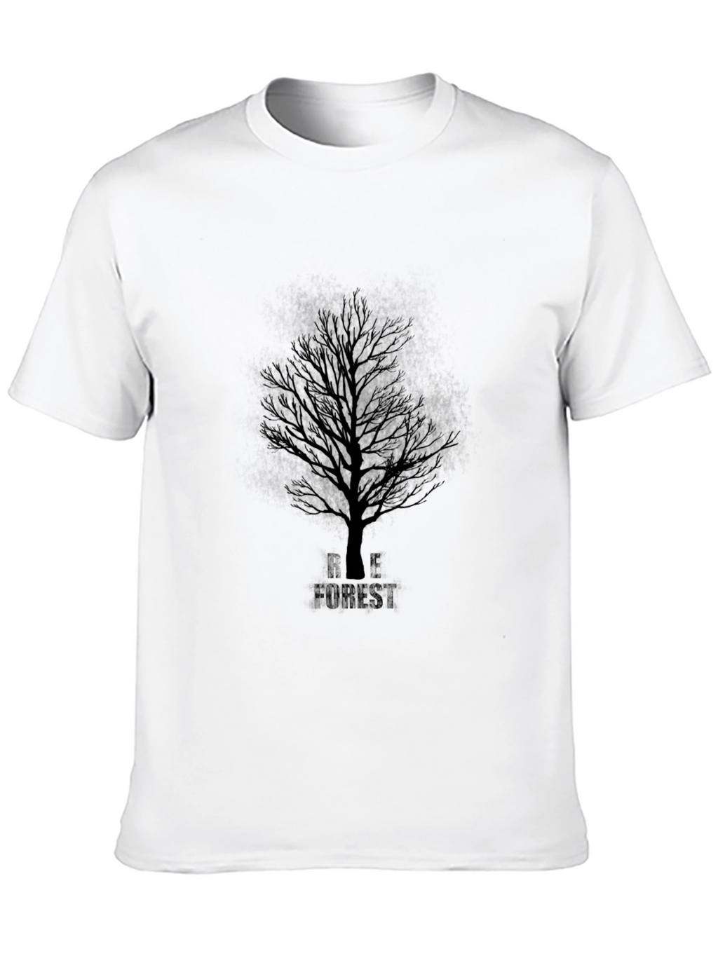 Black Tree Forest Graphic Tee