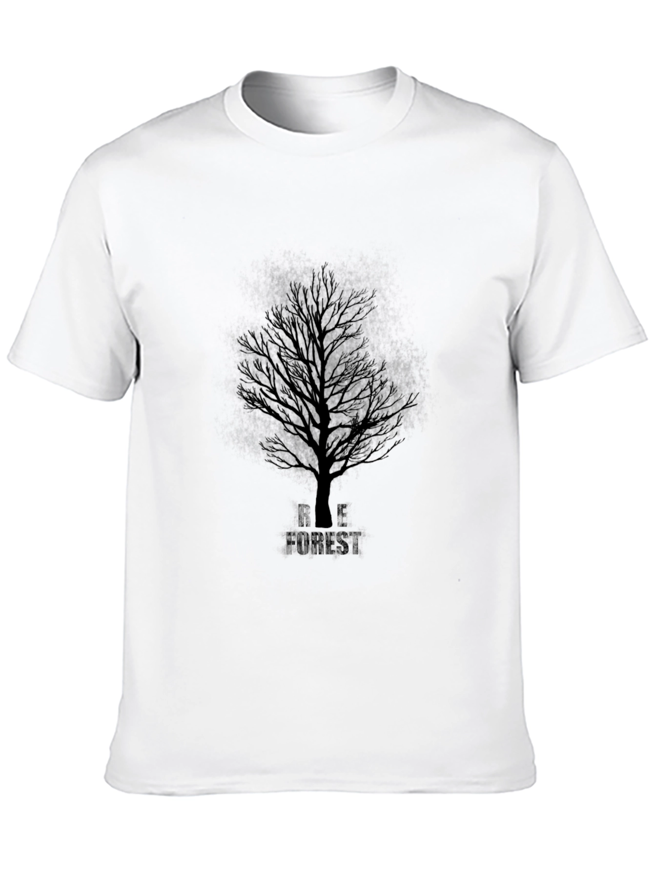 Black Tree Forest Graphic Tee