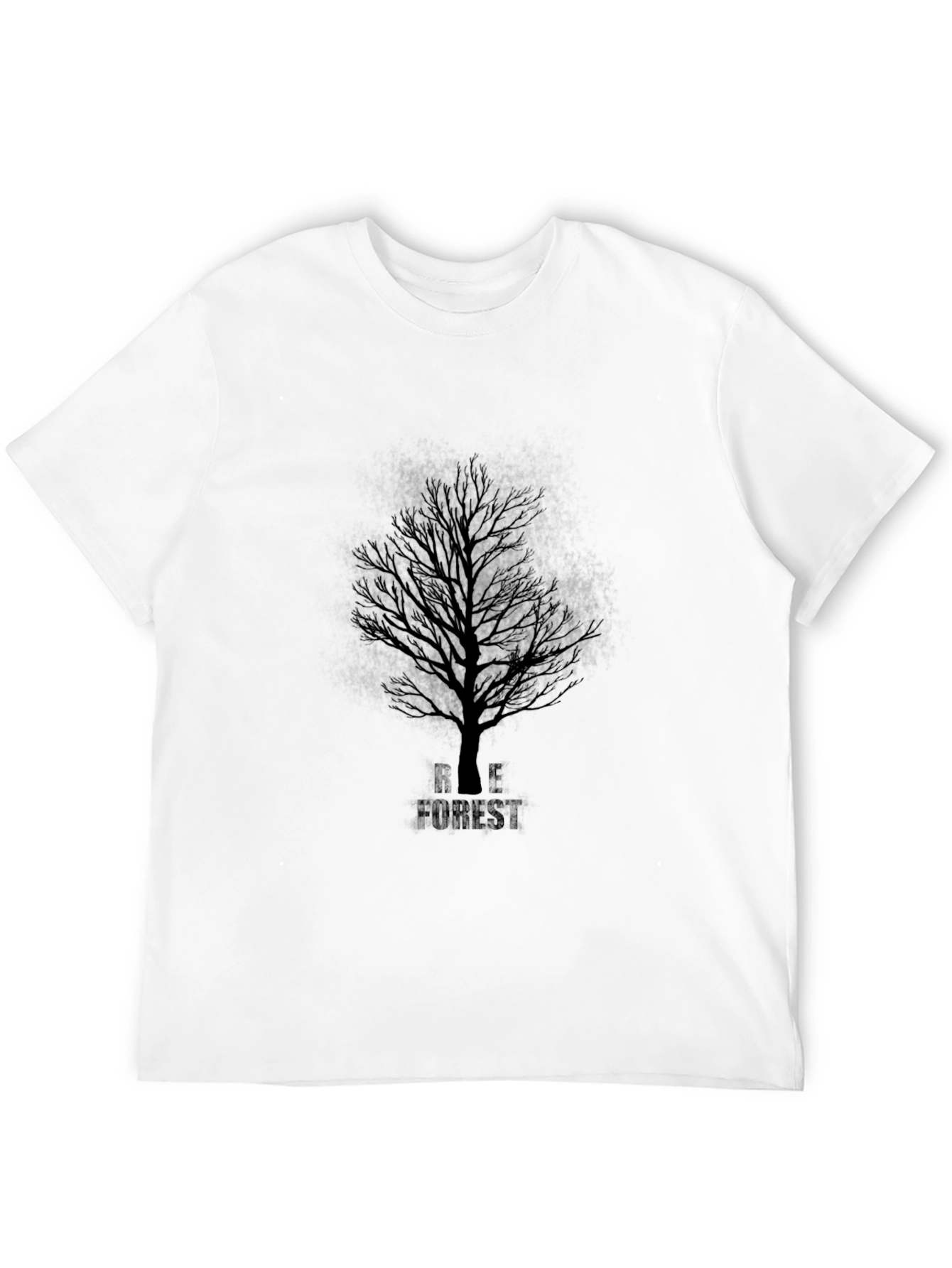 Black Tree Forest Graphic Tee