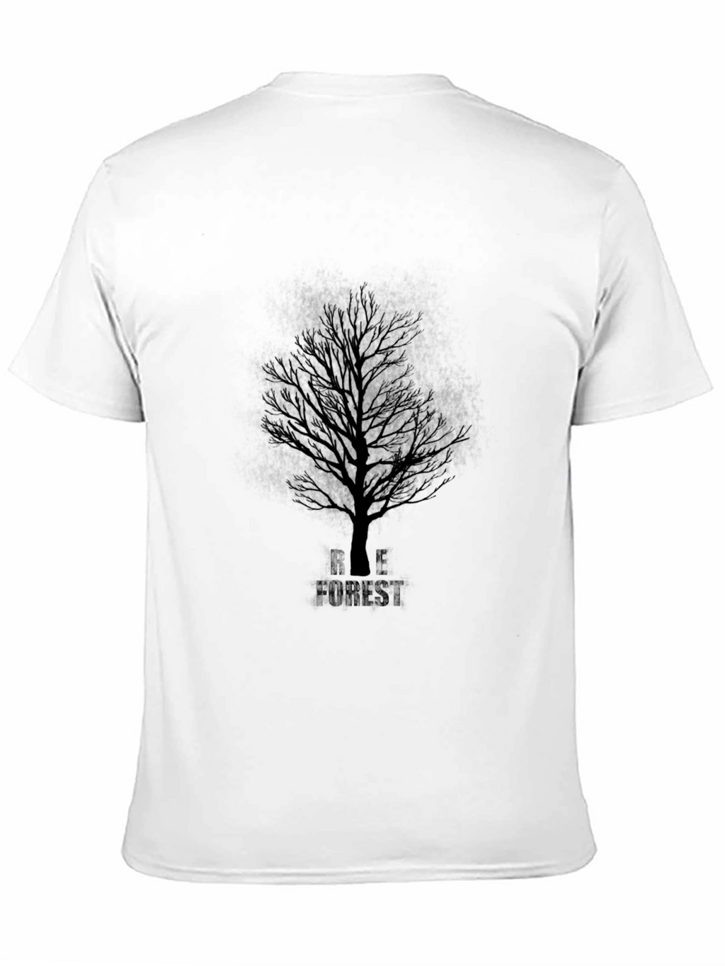 Black Tree Forest Graphic Tee