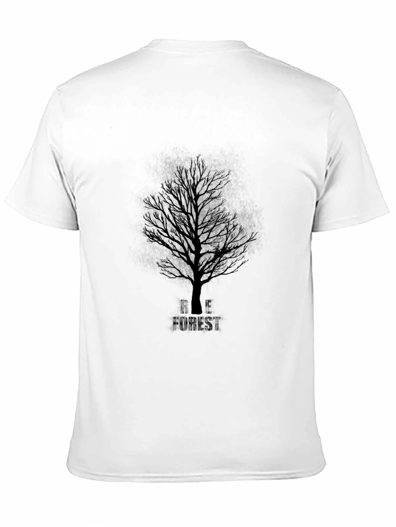 Black Tree Forest Graphic Tee