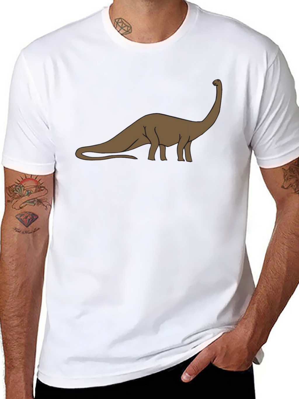 Dino Graphic Tee - Casual Comfort