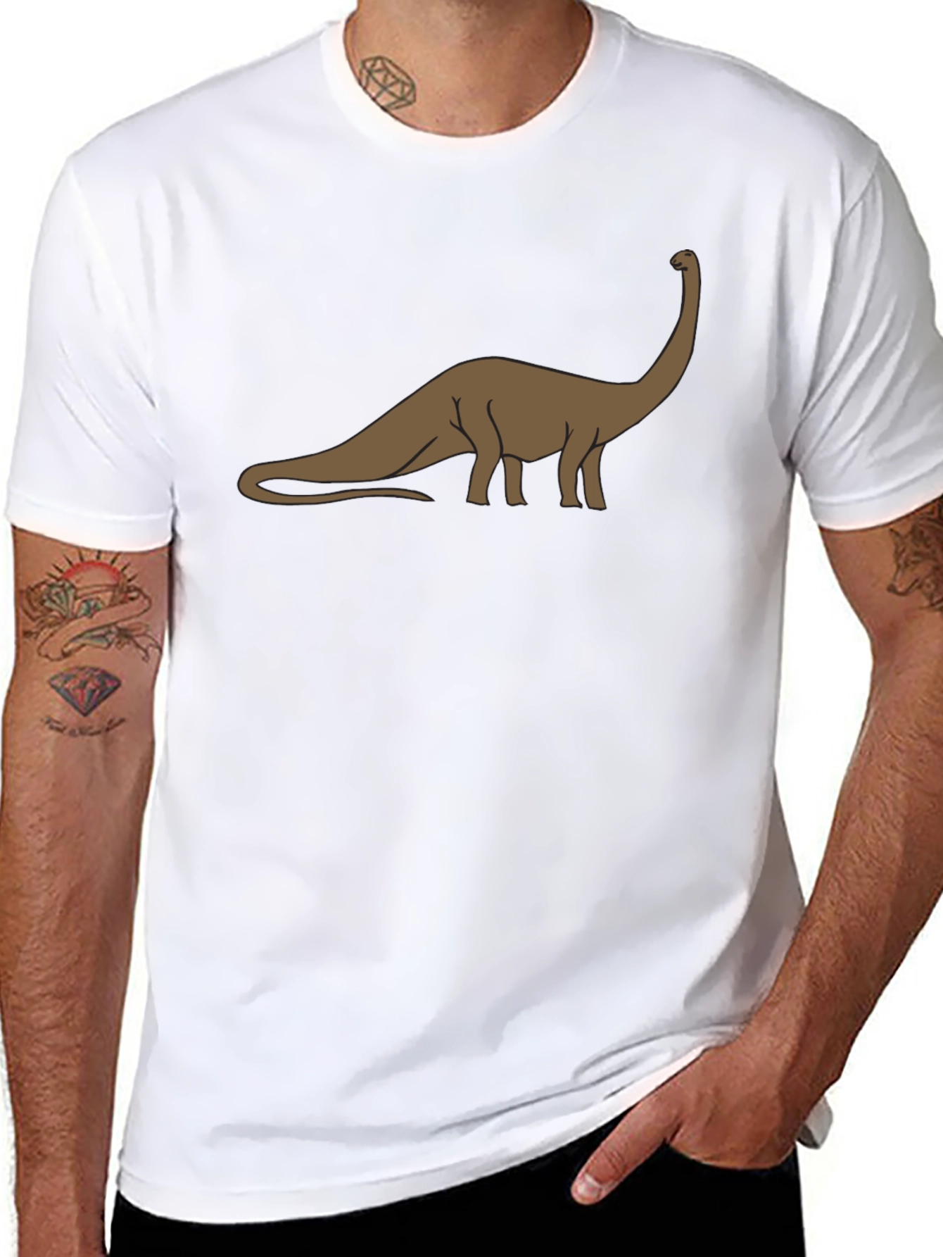Dino Graphic Tee - Casual Comfort