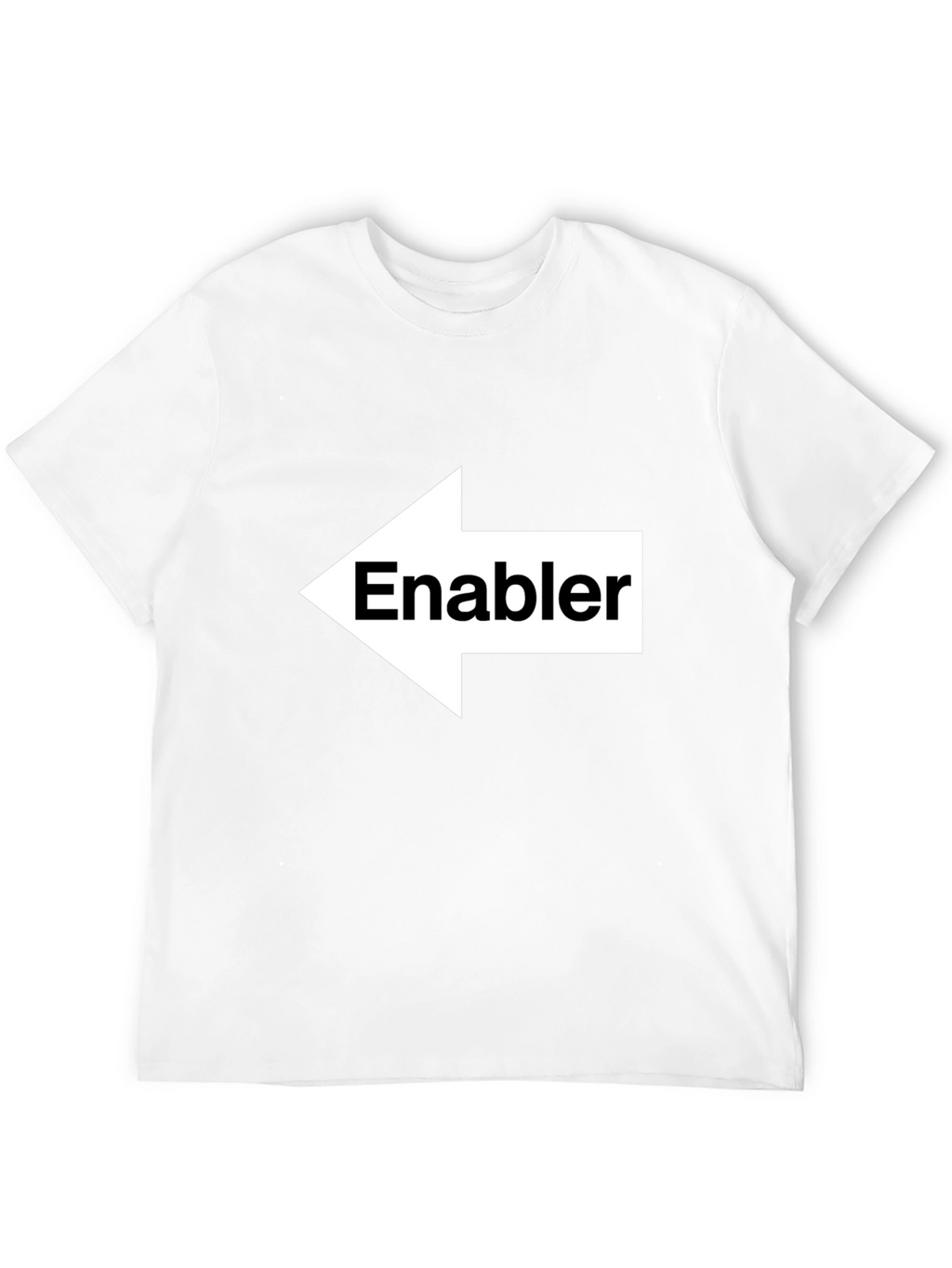 Enabler Graphic Tee - Point Left Arrow Shirt