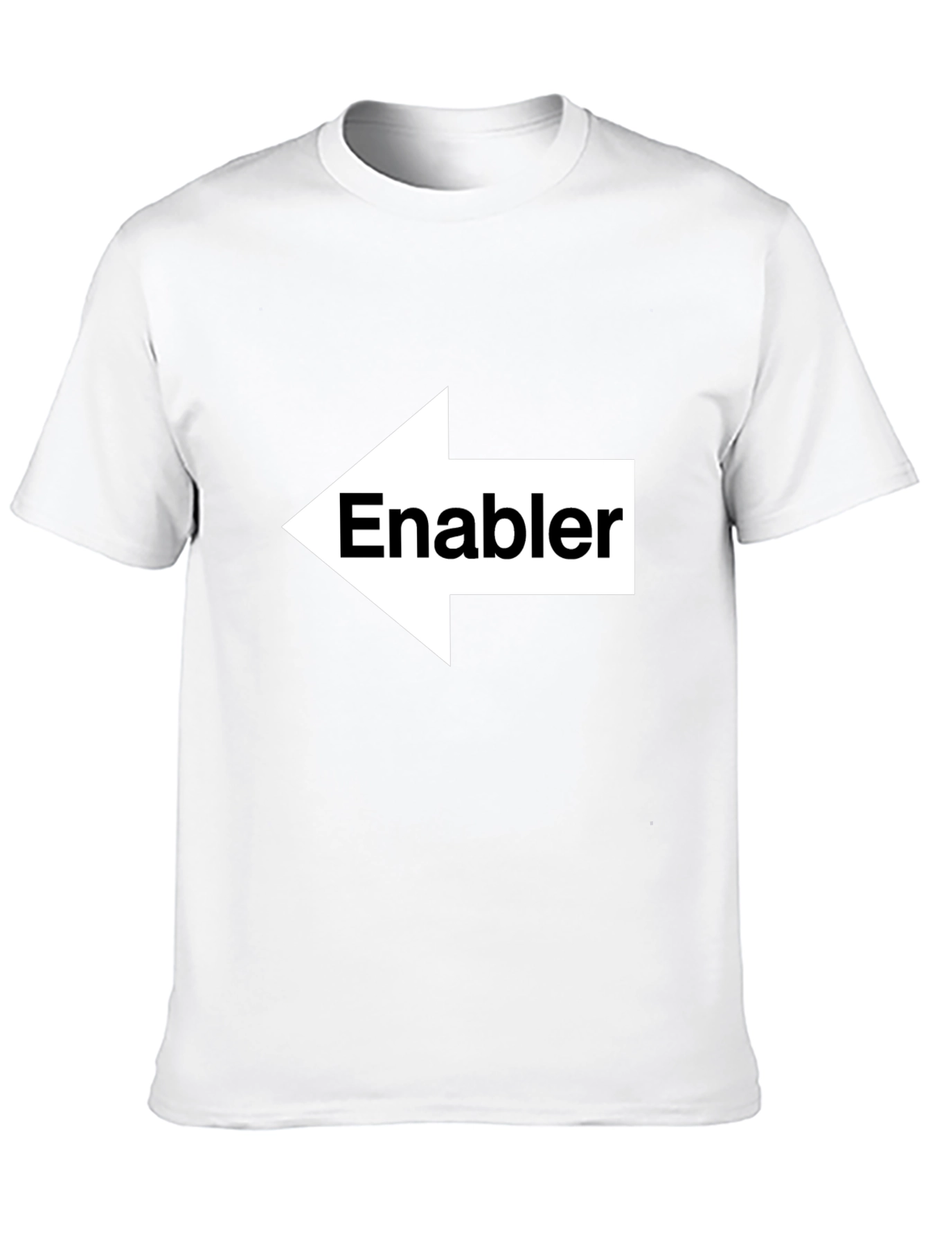 Enabler Graphic Tee - Point Left Arrow Shirt