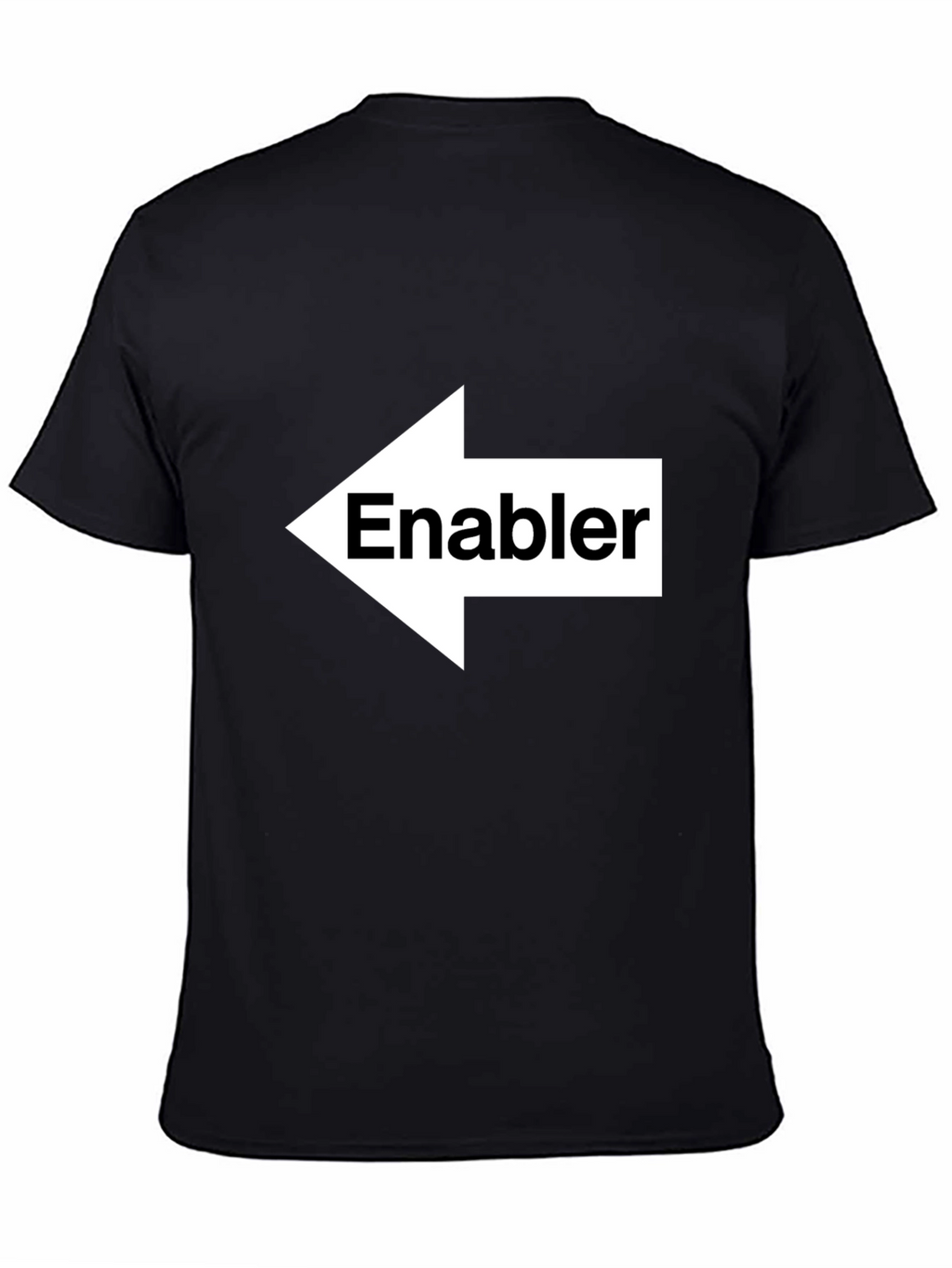 Enabler Graphic Tee - Point Left Arrow Shirt