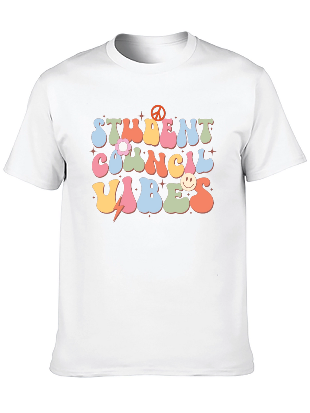 Student Council Vibes Graphic T-Shirt