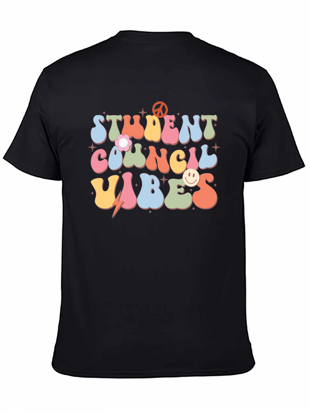 Student Council Vibes Graphic T-Shirt