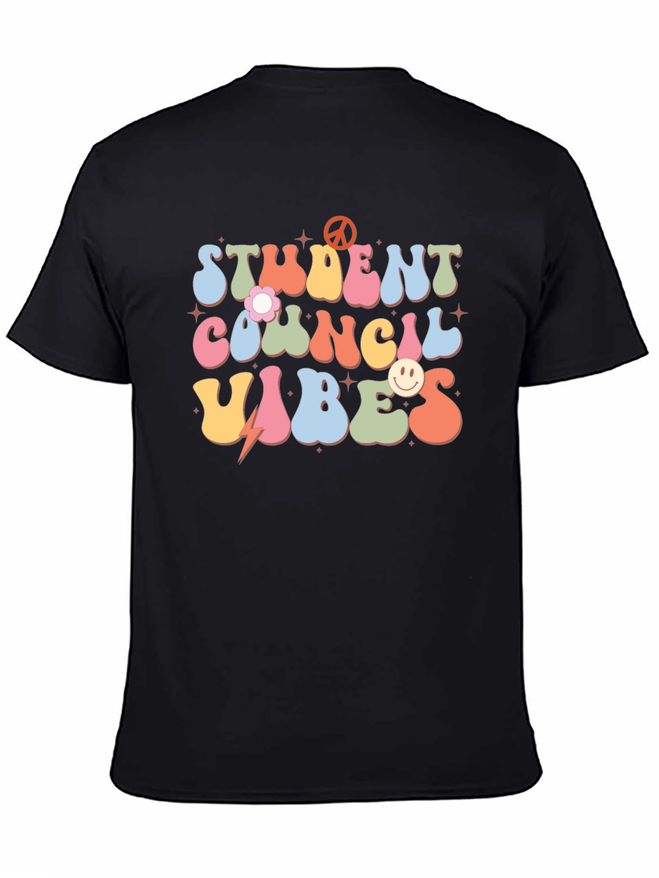 Student Council Vibes Graphic T-Shirt