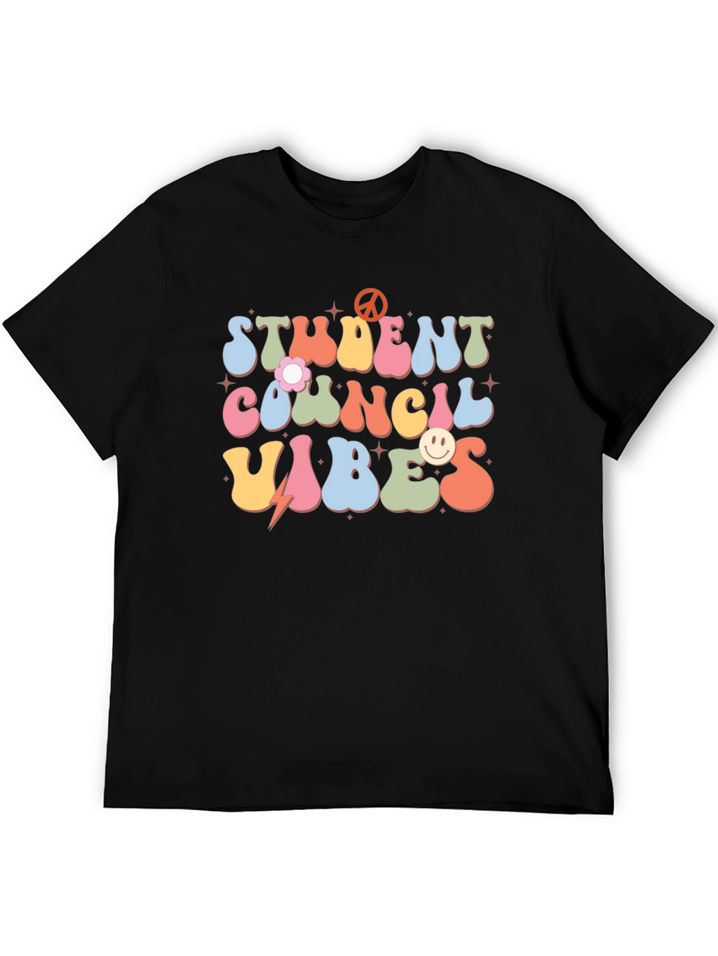 Student Council Vibes Graphic T-Shirt