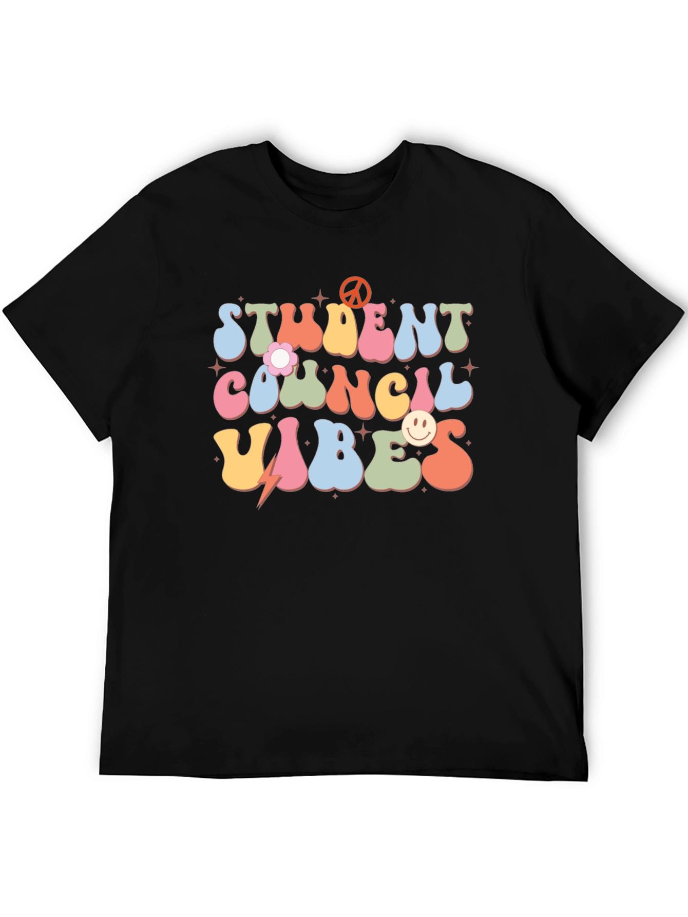 Student Council Vibes Graphic T-Shirt