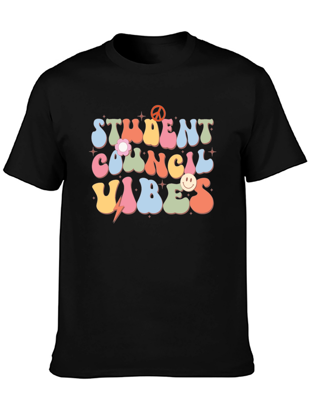 Student Council Vibes Graphic T-Shirt