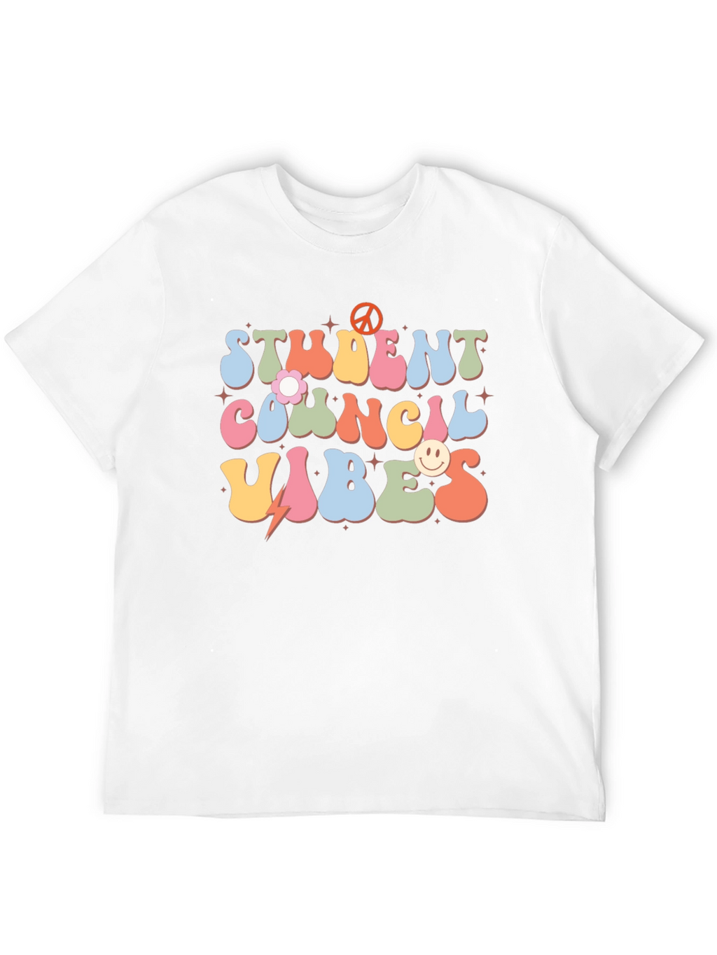 Student Council Vibes Graphic T-Shirt